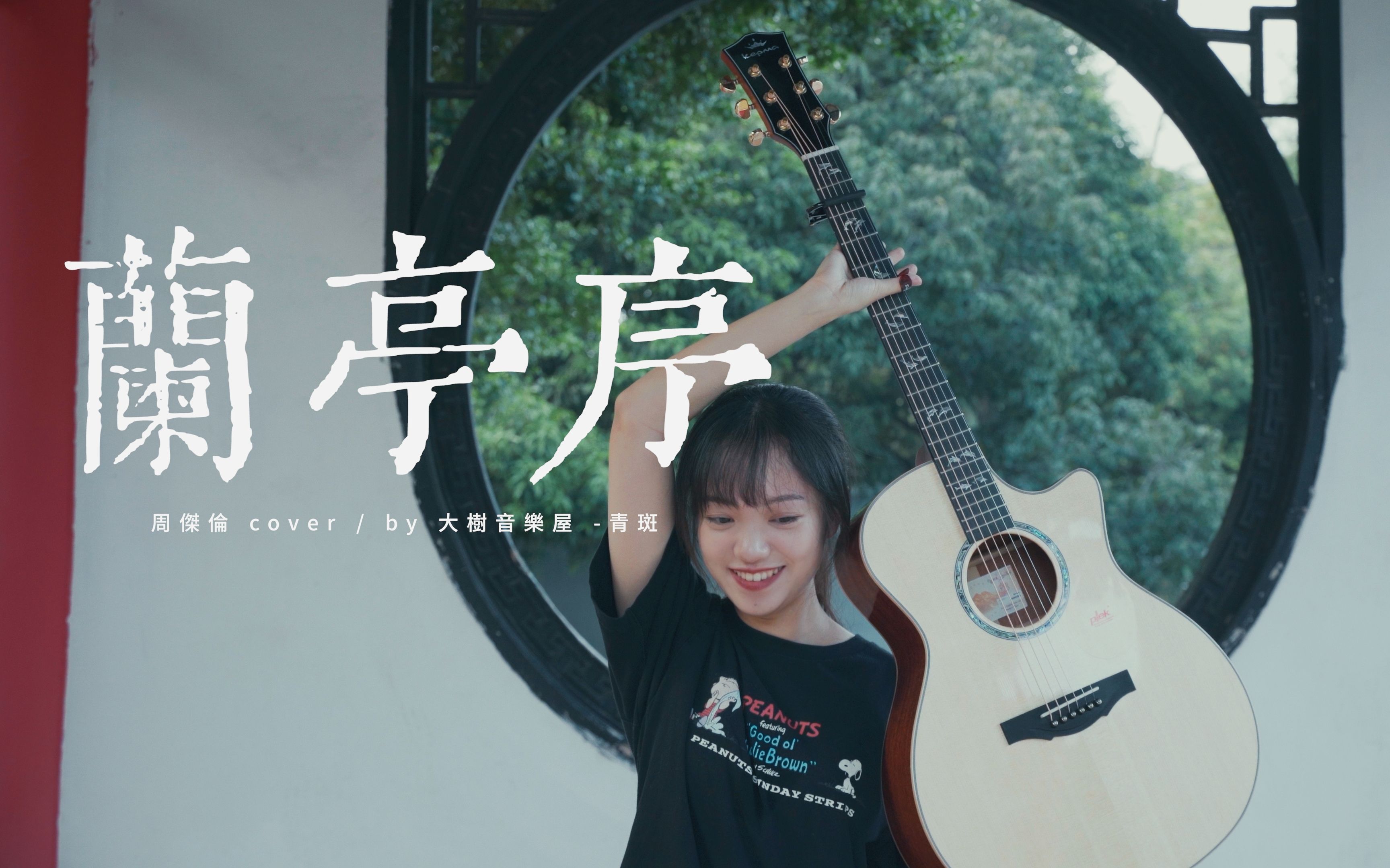 兰亭序吉他视频-封面