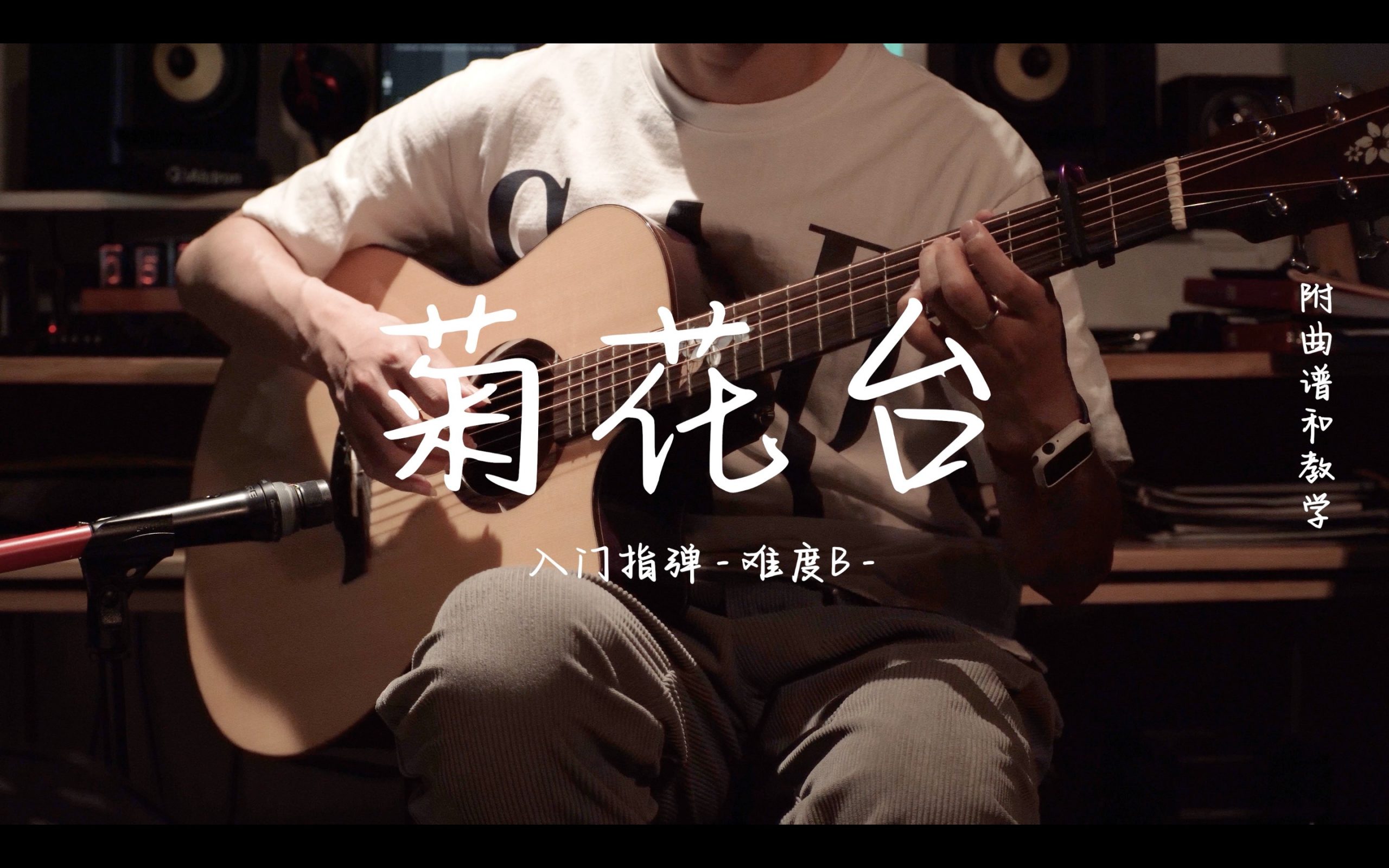 菊花台吉他视频-封面