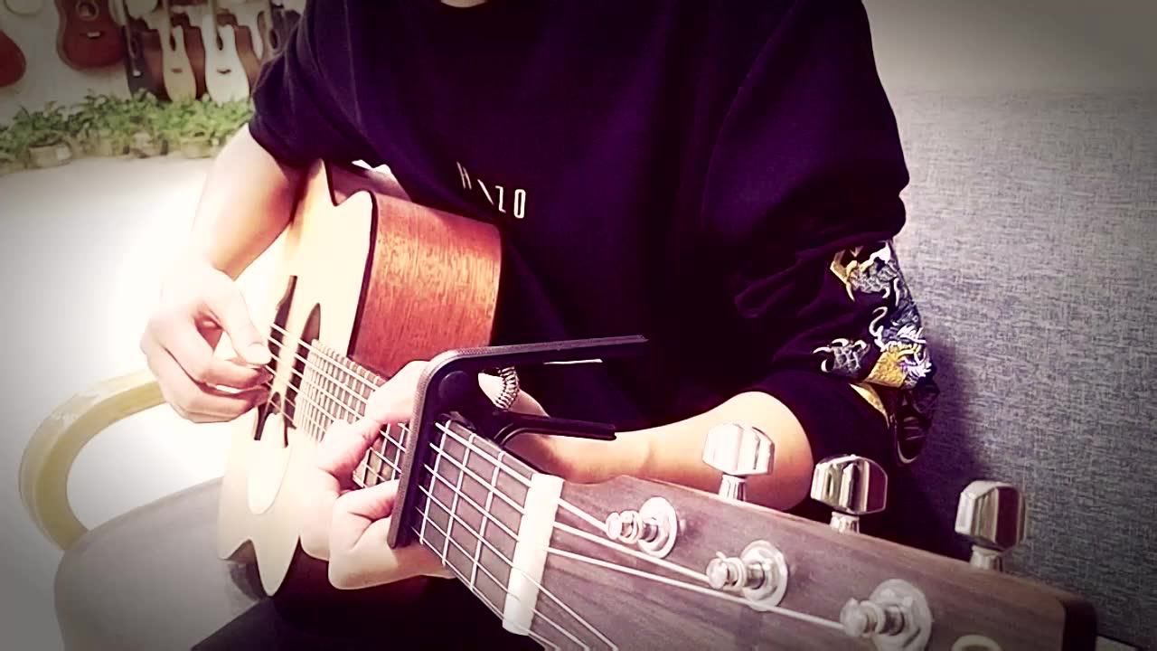 光辉岁月吉他视频-封面